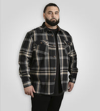 Load image into Gallery viewer, Falkirk Overshirt Black &amp; Grey

