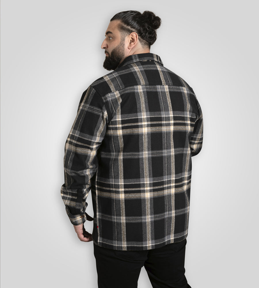 Falkirk Overshirt Black & Grey