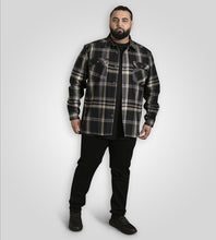 Load image into Gallery viewer, Falkirk Overshirt Black &amp; Grey
