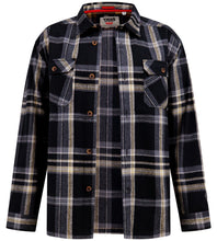Load image into Gallery viewer, Falkirk Overshirt Black &amp; Grey
