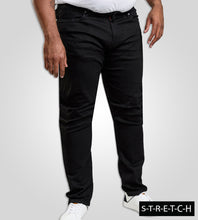Load image into Gallery viewer, Claude Tapered Leg Black Jeans
