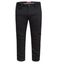 Load image into Gallery viewer, Claude Tapered Leg Black Jeans
