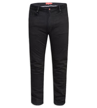 Load image into Gallery viewer, Claude Tapered Leg Black Jeans
