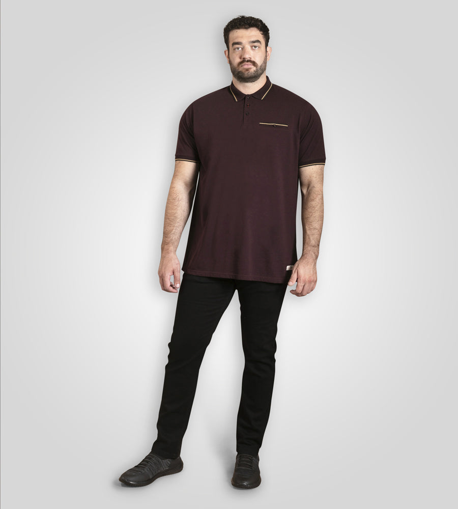 Reddich Burgandy Polo