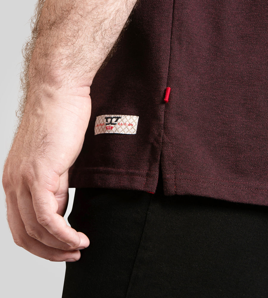 Reddich Burgandy Polo