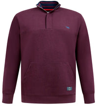 Load image into Gallery viewer, Lancaster Burgandy Half Zip

