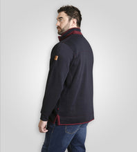 Load image into Gallery viewer, Leicester 1 Navy Half Zip Sweatshirt
