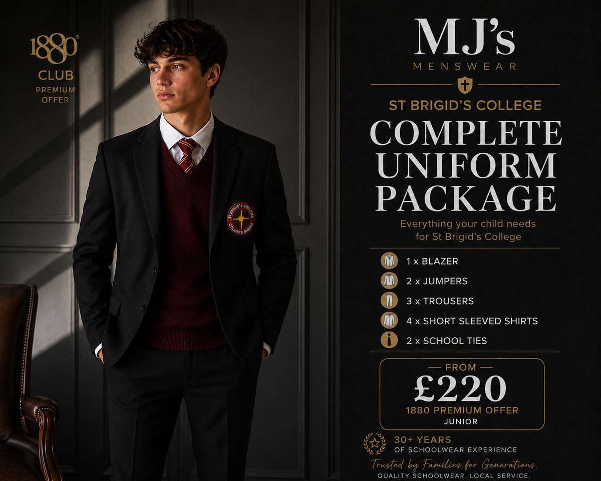 St Brigid's College Boy's 1880 Complete Uniform Package (Junior)