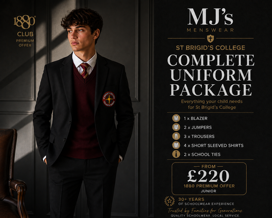 St Brigid's College Boy's 1880 Complete Uniform Package (Junior)