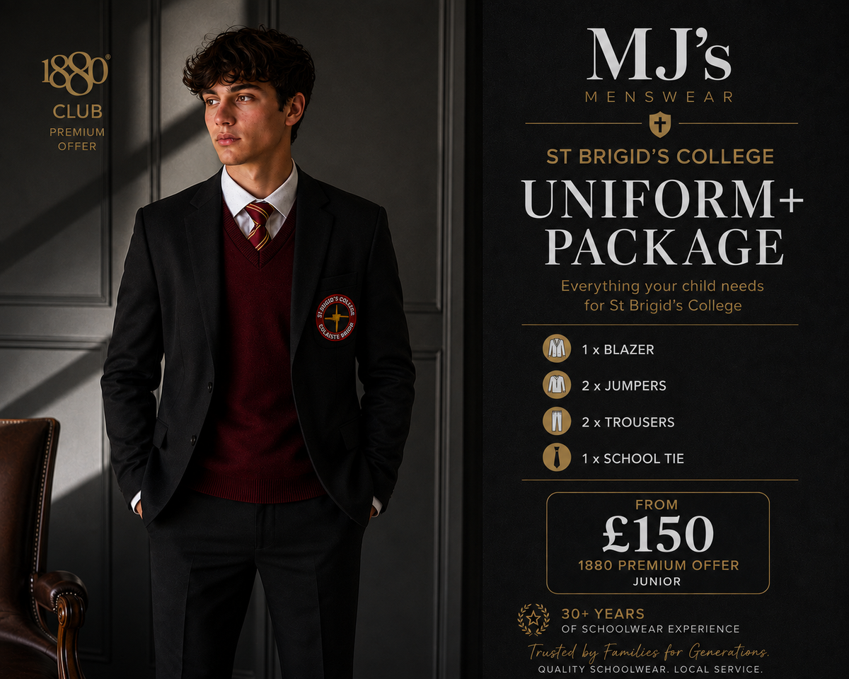 St Brigid's College Boy's 1880 Uniform + Package (Junior)