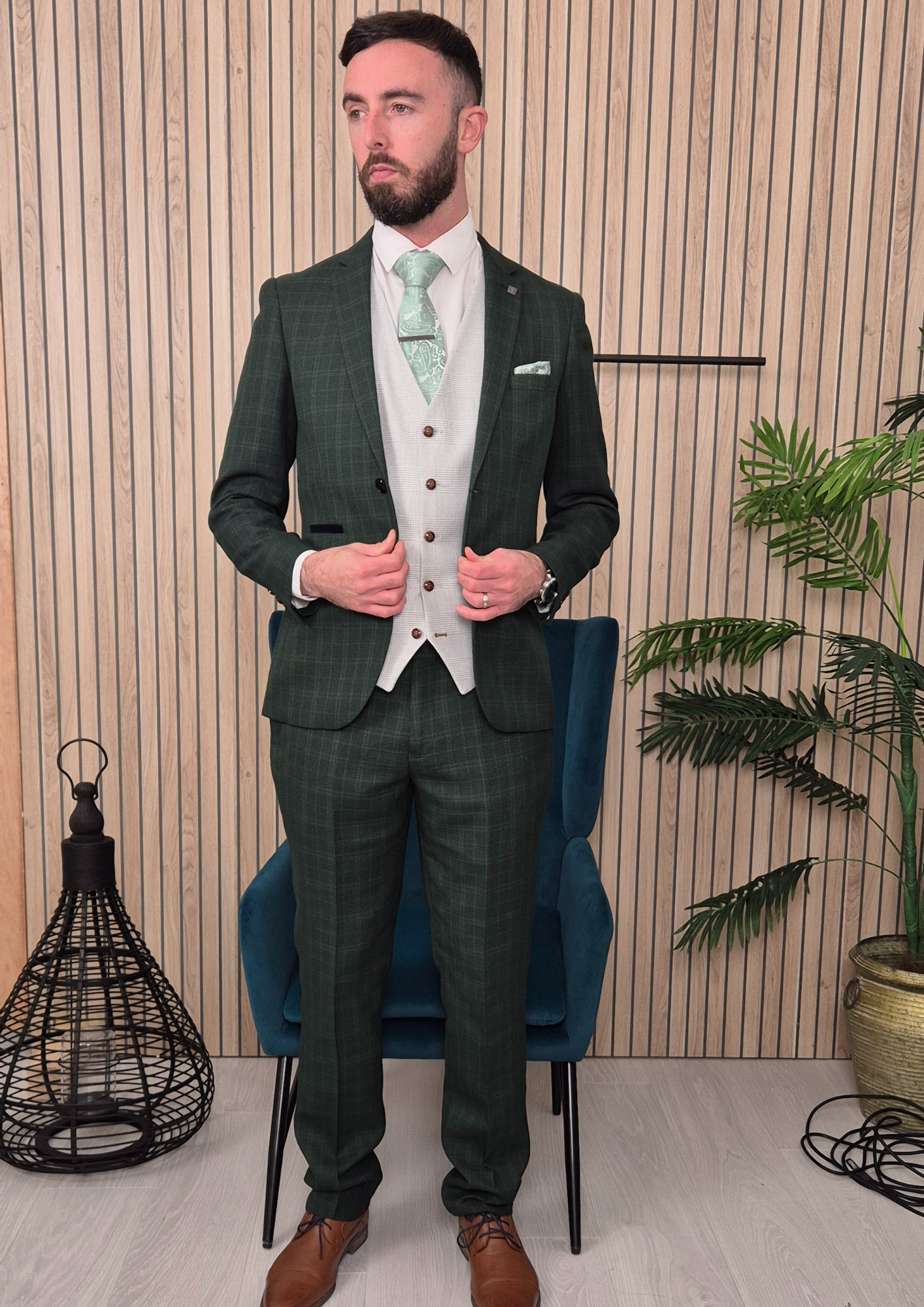 Leo Green with Mark Stone Waistcoat
