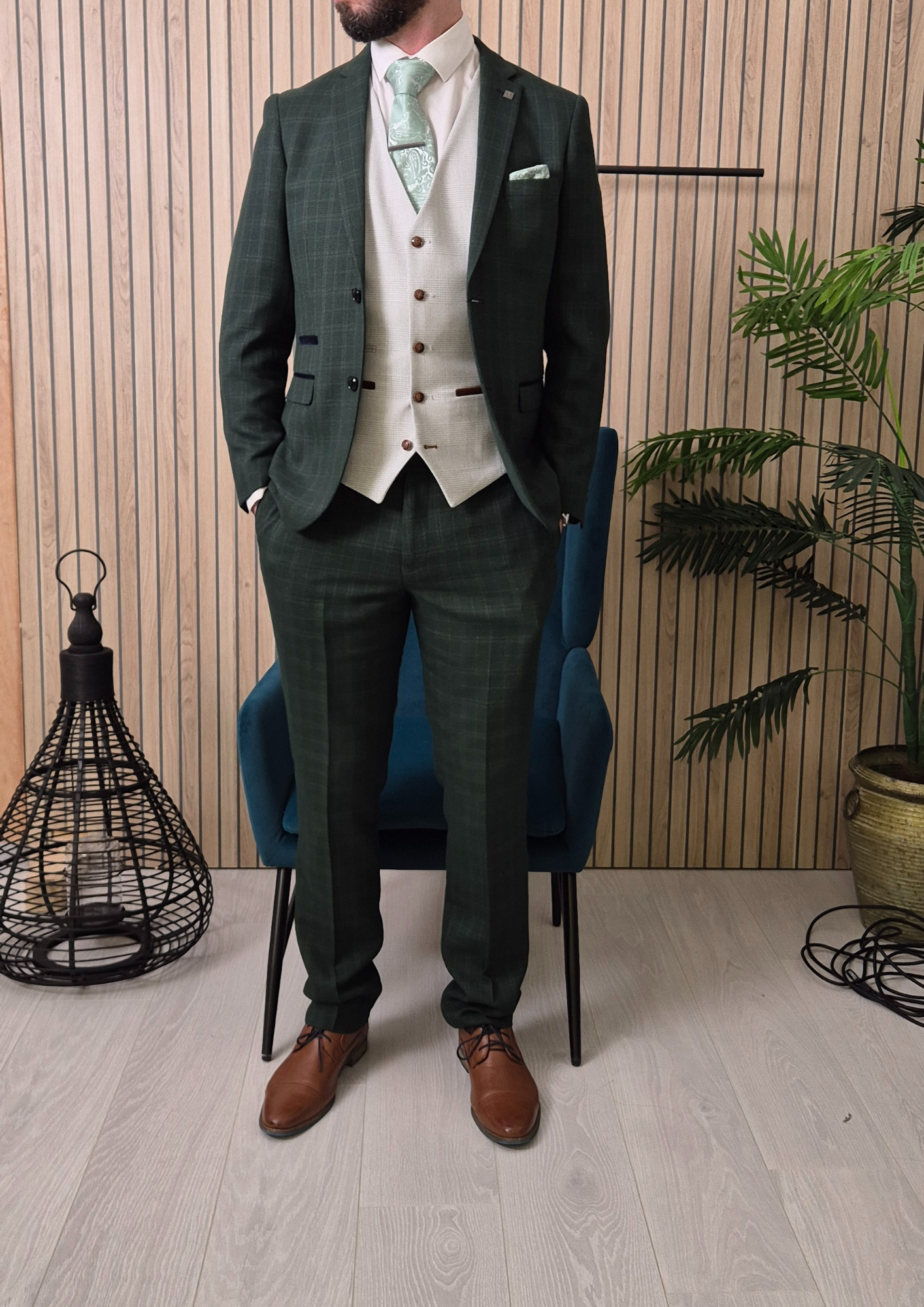 Leo Green with Mark Stone Waistcoat