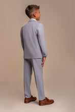 Load image into Gallery viewer, Boy&#39;s Caridi Sky Blue 3 Piece Suit
