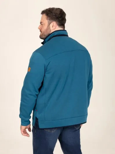 CONWAY Teal Half Zip Fleece