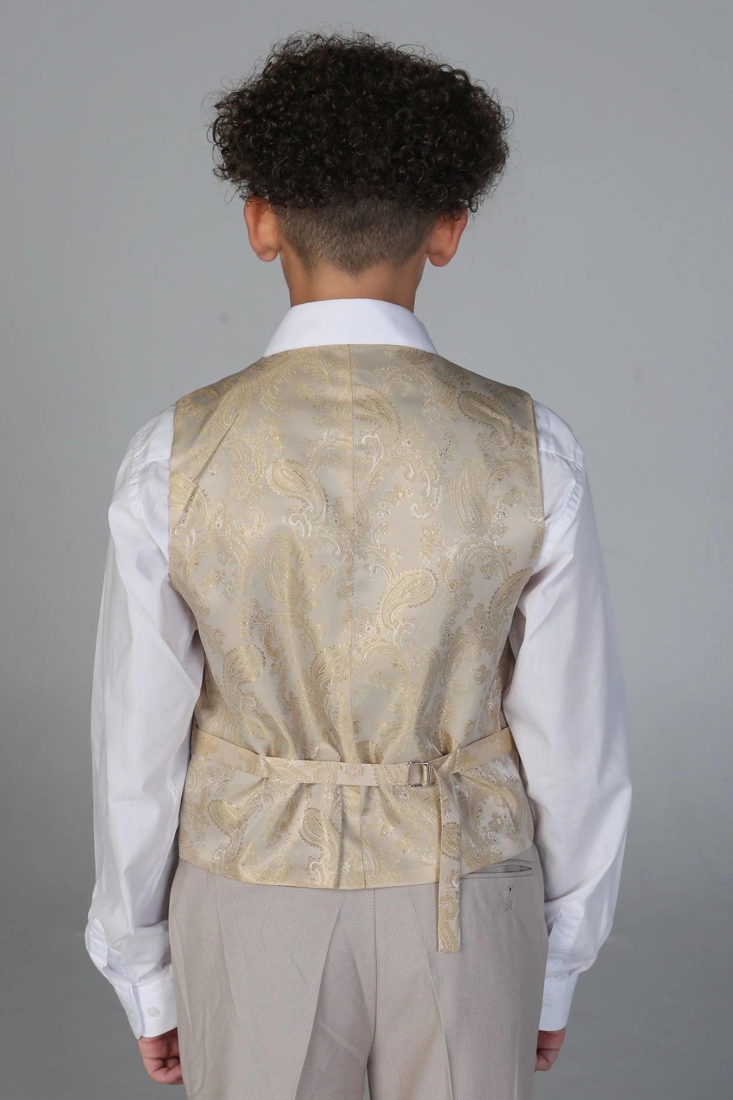 Boy's Mayfair Stone with black trousers