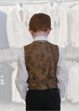 Load image into Gallery viewer, Boy&#39;s Mark Stone 3 Piece Suit with black trouser
