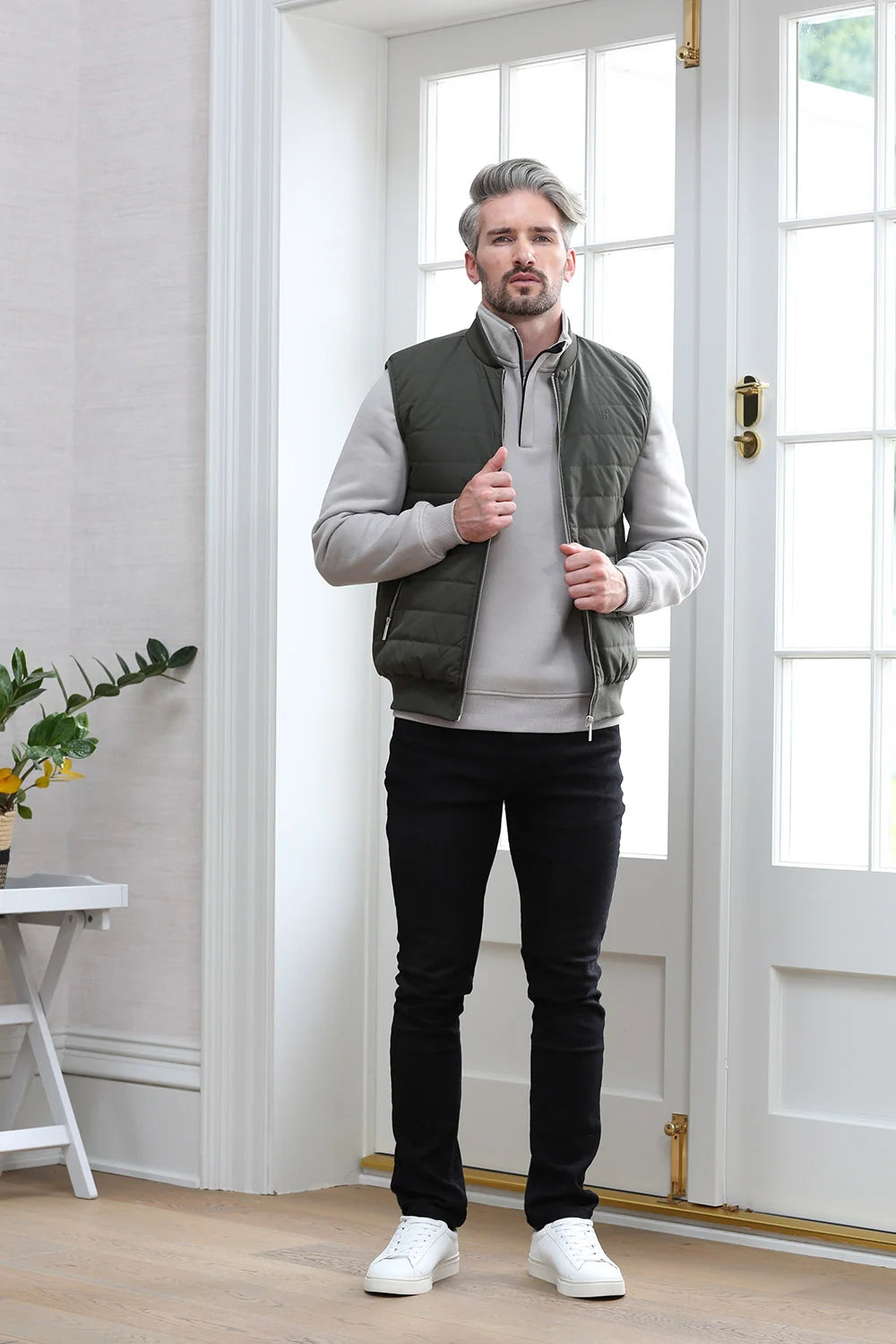 Kenrow Andy Gilet Light Khaki