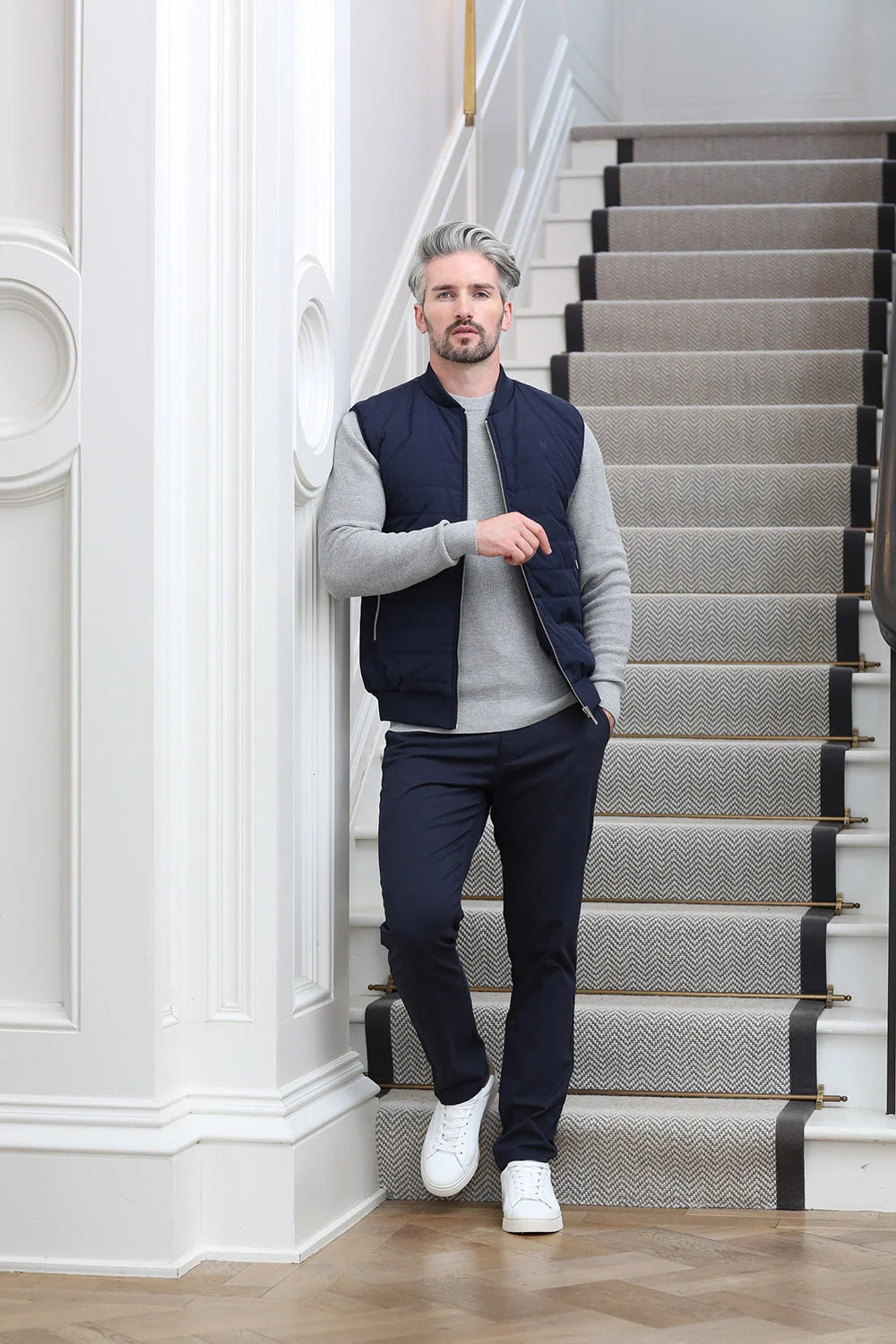 Kenrow Andy Gilet Navy