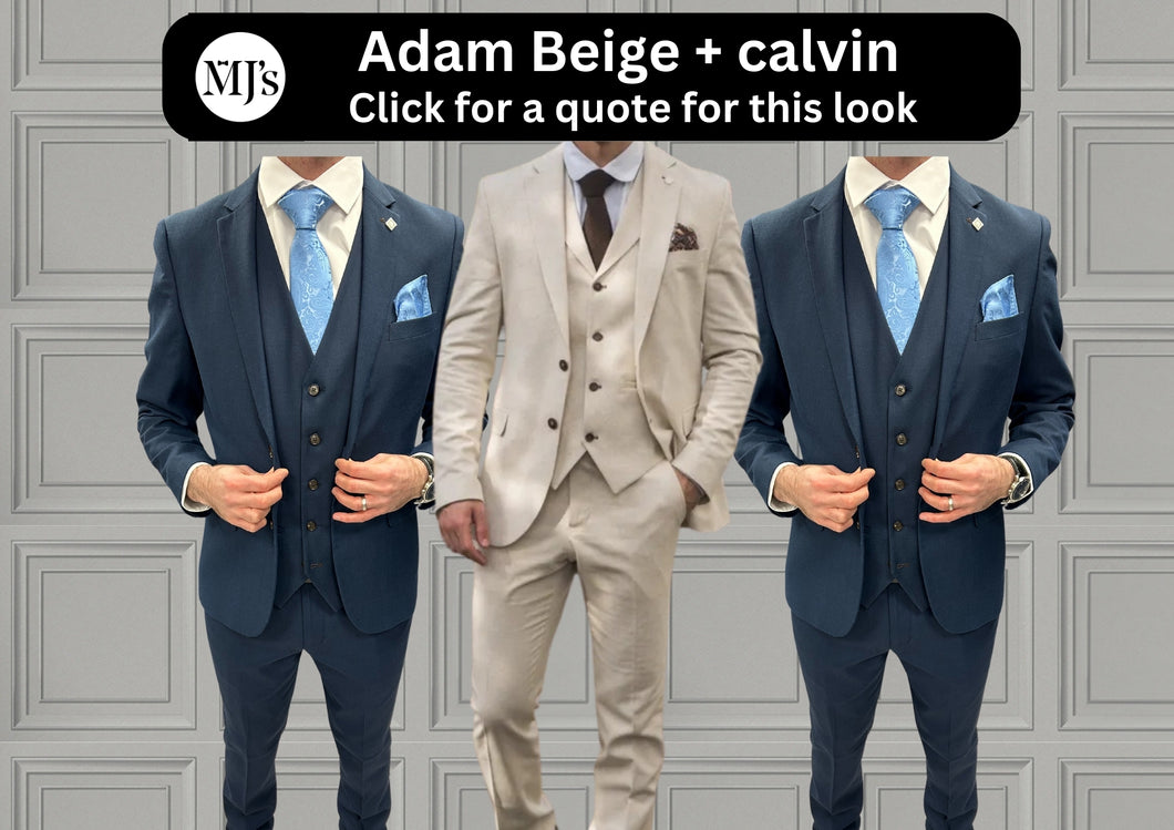 Adam Beige + Calvin Wedding Quotation