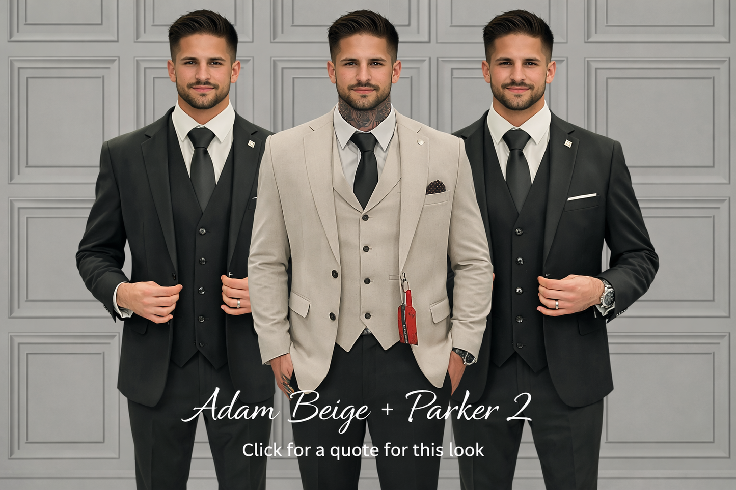 Adam Beige + Parker Wedding Quotation 2