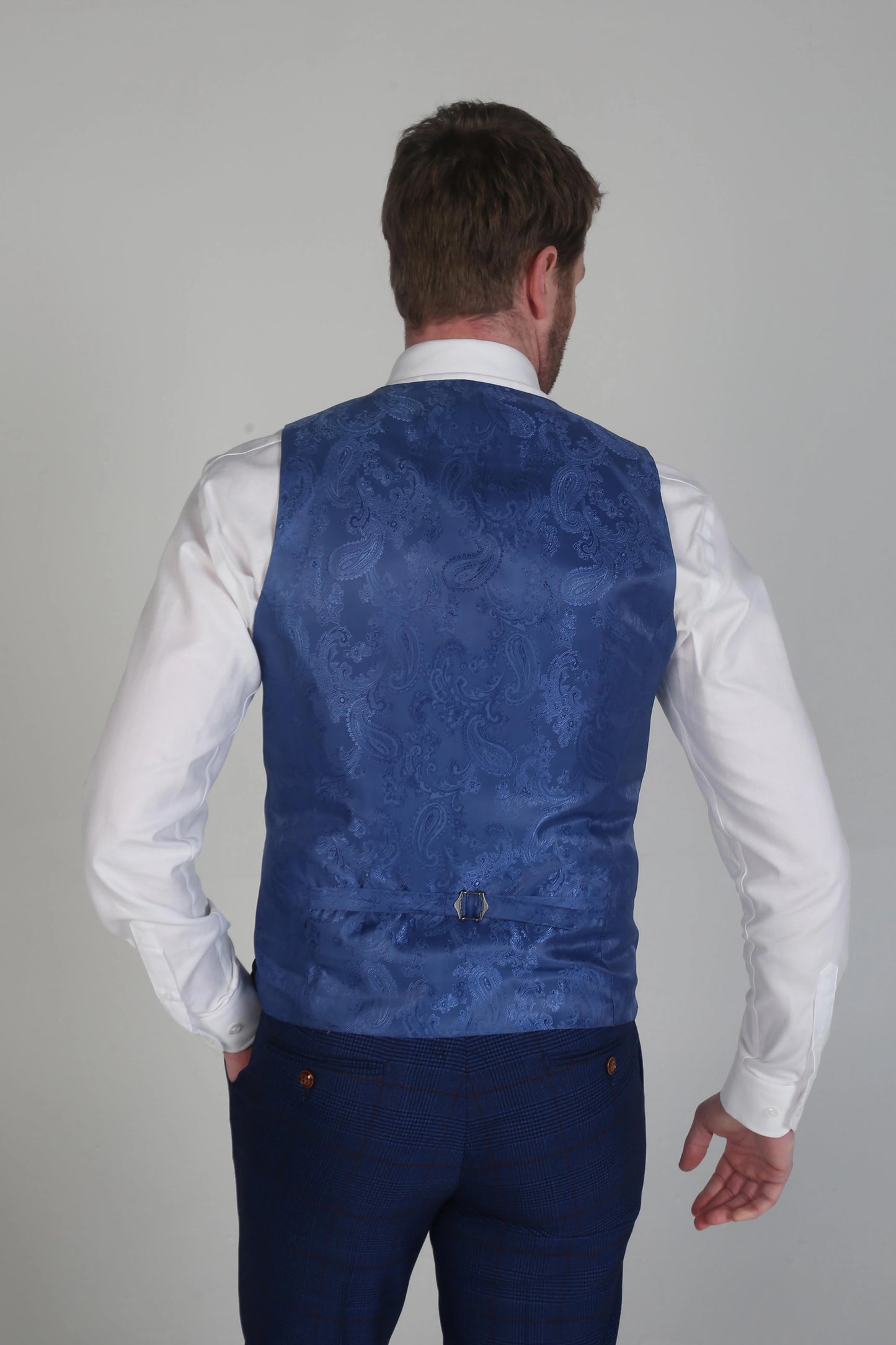 Alex Navy Waistcoat