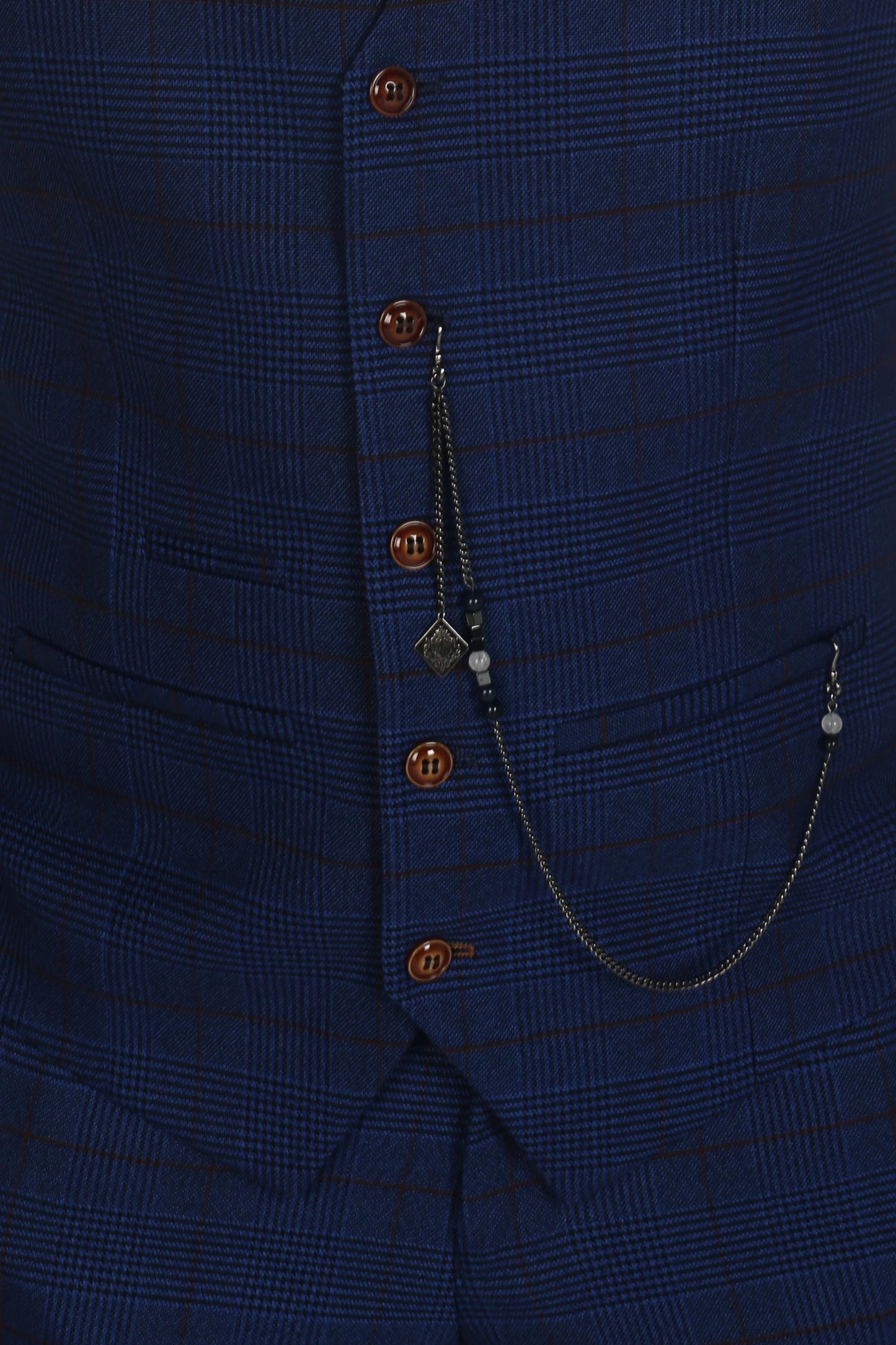 Alex Navy Waistcoat