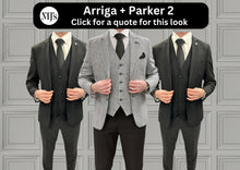 Load image into Gallery viewer, Arriga Grey + Parker Black Wedding Quotation 2
