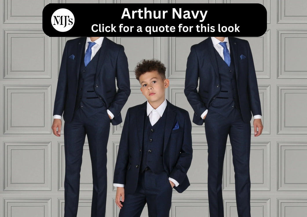 Arthur Navy Wedding Quotation
