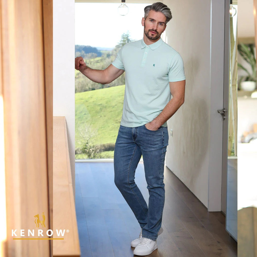 Benji Slim Leg Stone wash Jeans