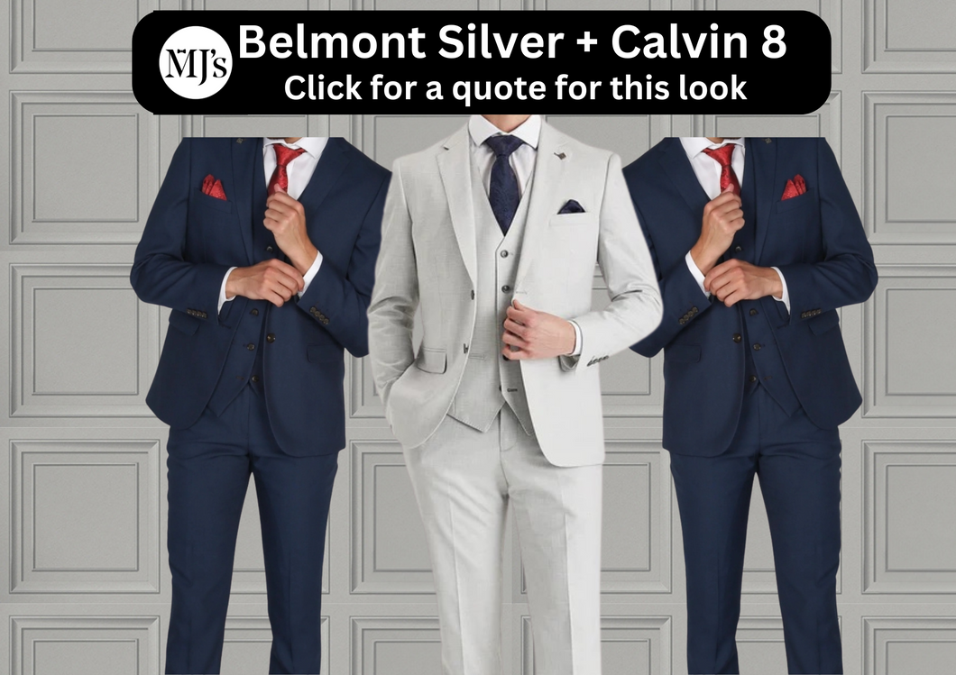 Belmont Silver + Calvin Navy Wedding Quotation 8