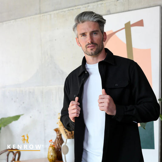 Brady Black Overshirt