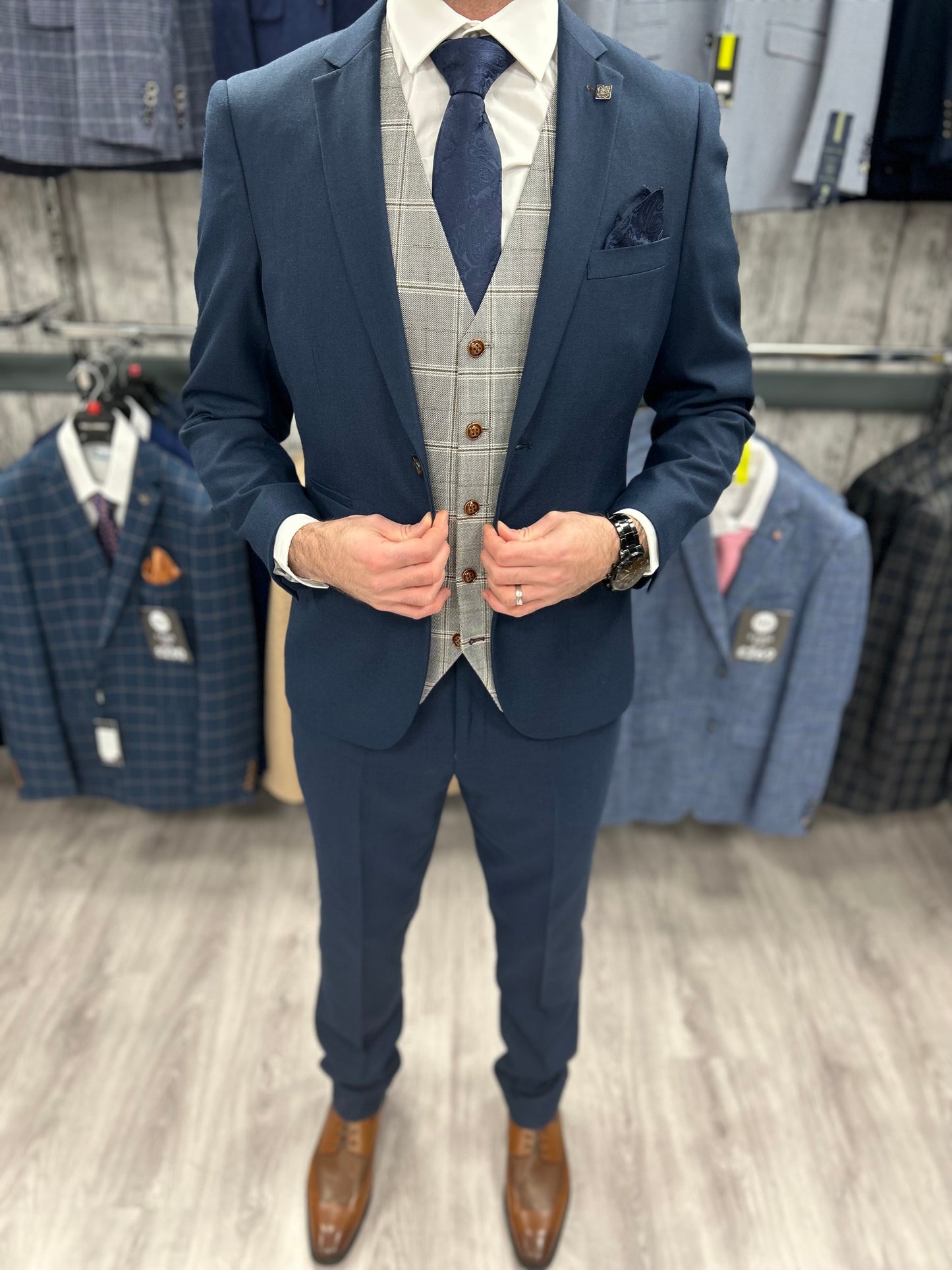 Francis Grey + Calvin Navy Hire Wedding Quotation