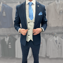 Load image into Gallery viewer, Calvin with Radika + Calvin Navy Hire Wedding Quotation
