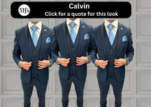 Load image into Gallery viewer, Calvin Navy Hire Wedding Quotation
