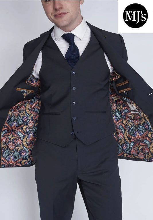 Charlie Navy 3 Piece Suit