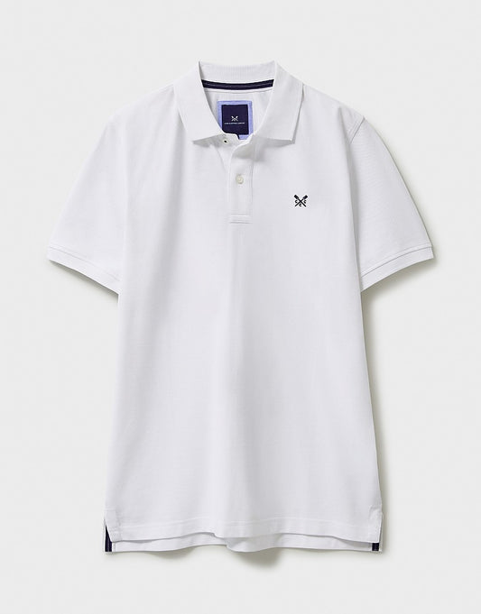 Classic Pique Polo White