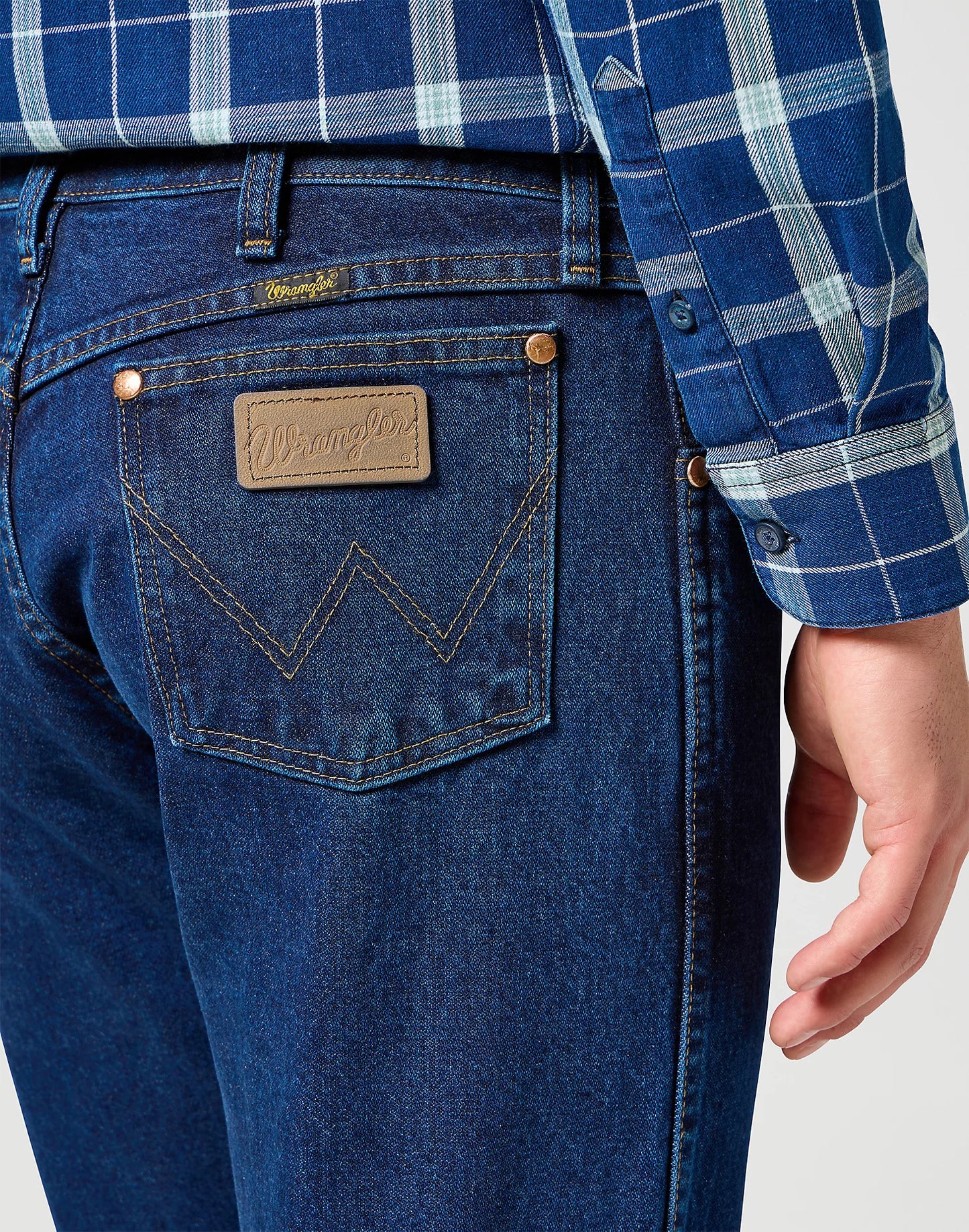 Wrangler Cowboy Cut Bootcut Dark Denim