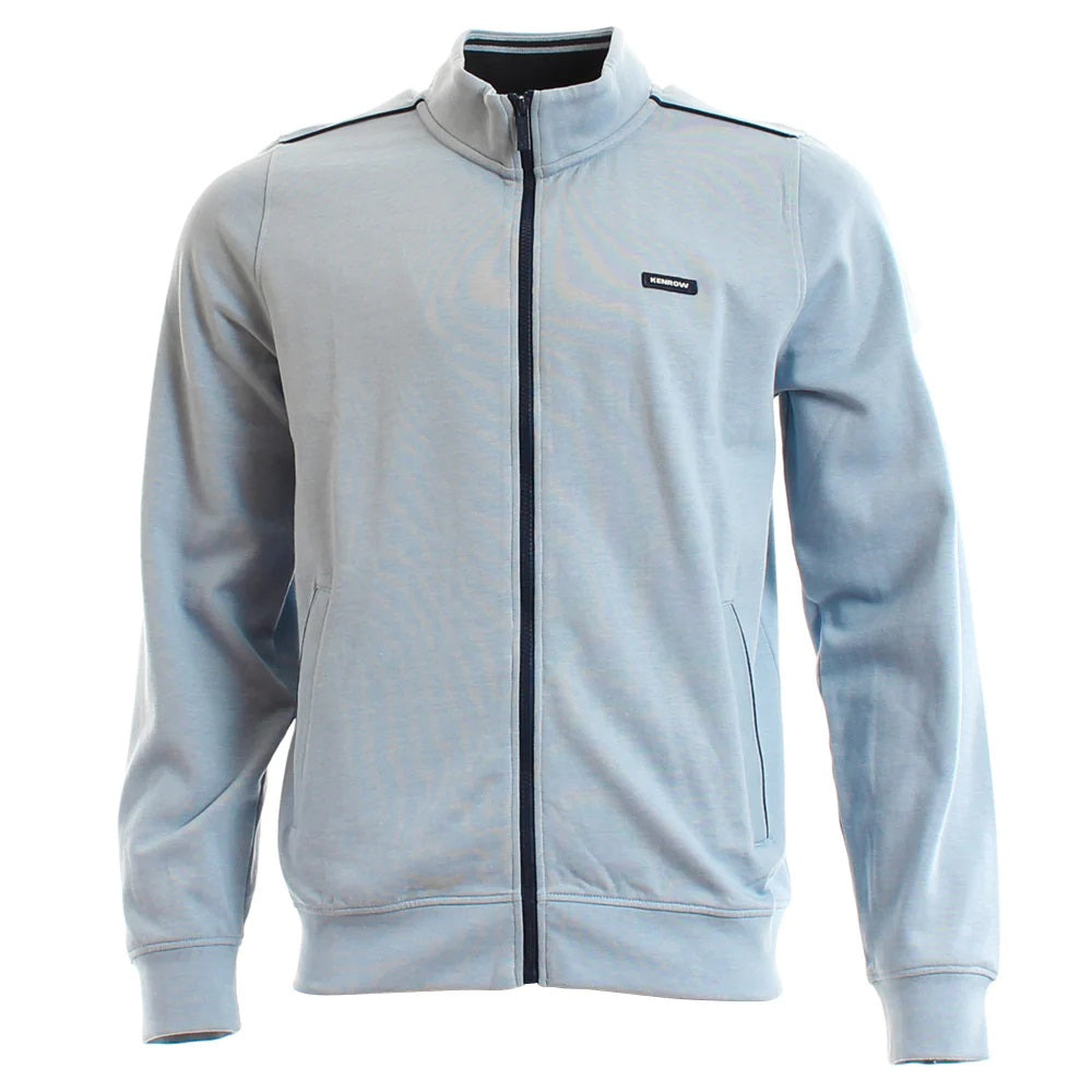 Darragh Zip Through Jacket in Denim