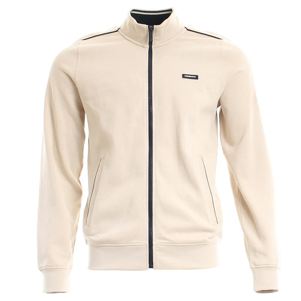 Darragh Zip Through Jacket in Stone
