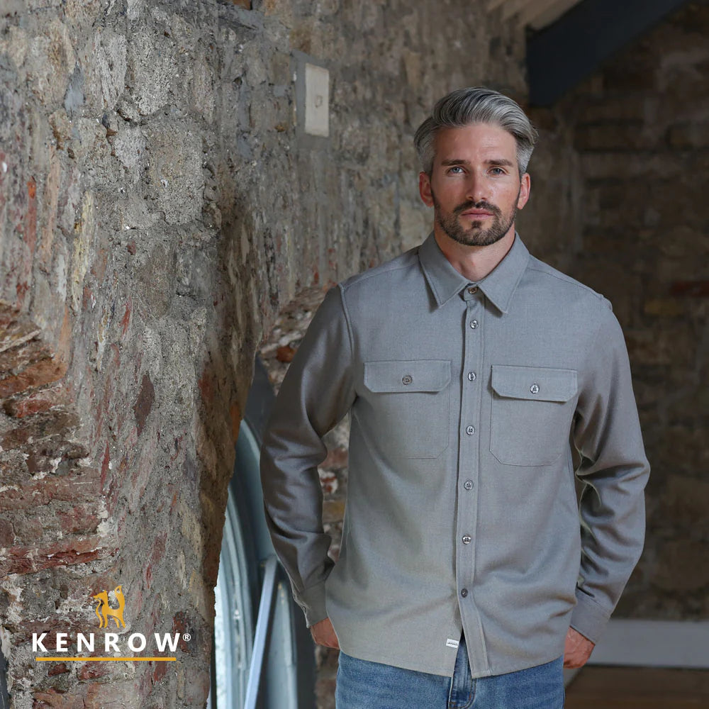 Duncan Grey Overshirt