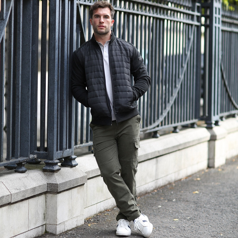 Daniel Zip Black Jacket