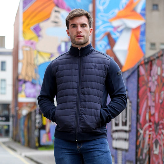 Daniel Zip Navy Jacket