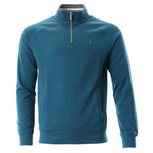 Load image into Gallery viewer, Dave Half Zip Teal
