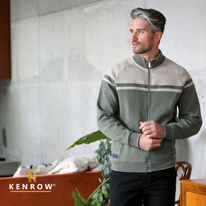 Doane Zipped Jacket Olive