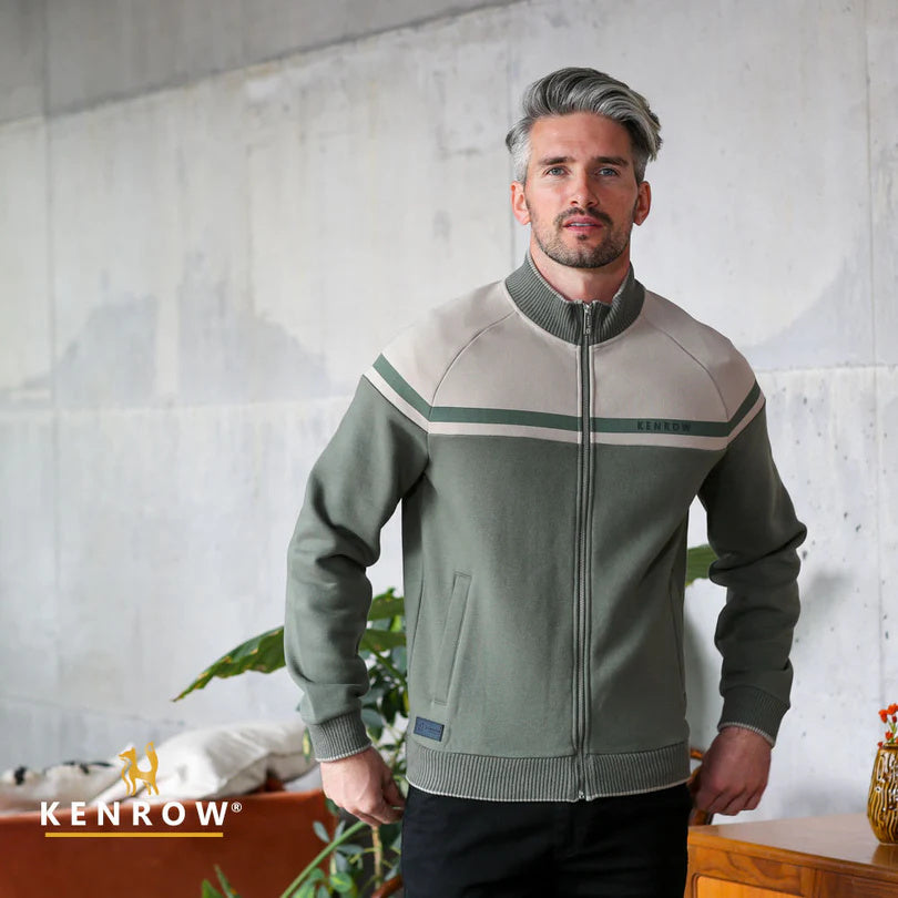 Doane Zipped Jacket Olive