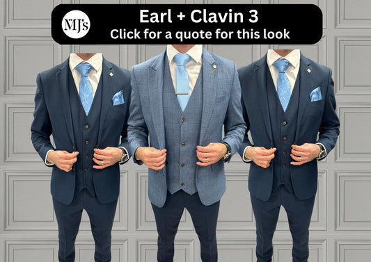 Earl Blue + Calvin Navy Wedding Quotation 3