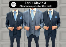 Load image into Gallery viewer, Earl Blue + Calvin Navy Wedding Quotation 3
