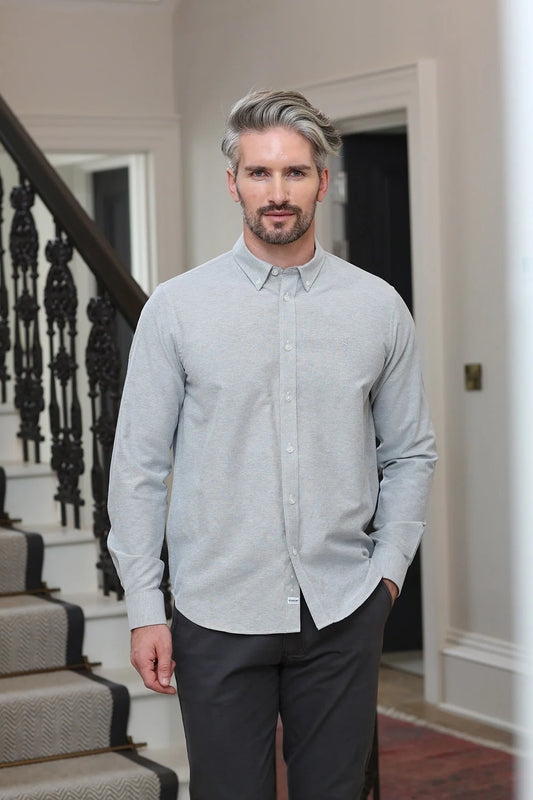 Kenrow Fritz Shirt Light Grey