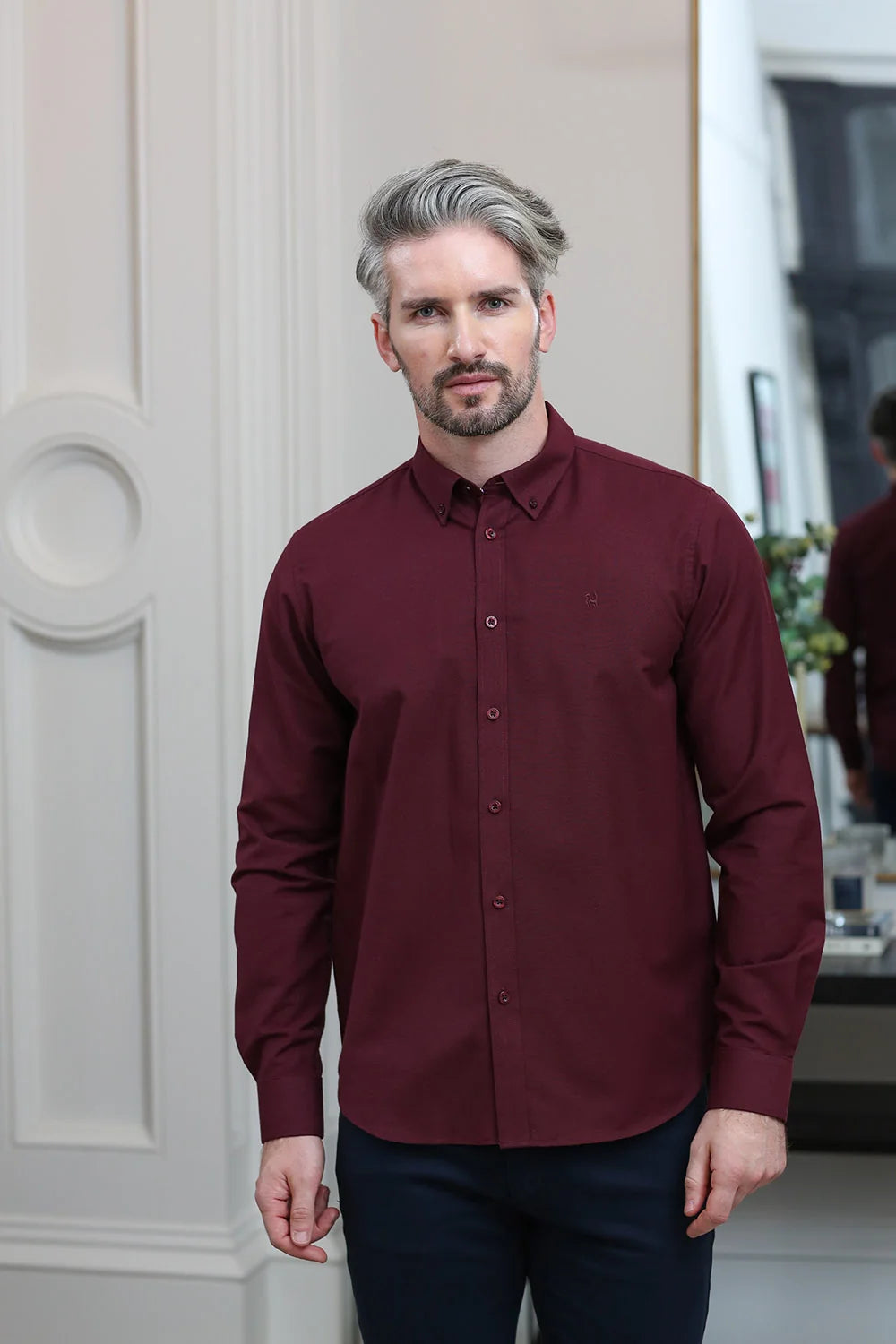 Kenrow Fritz Shirt Maroon