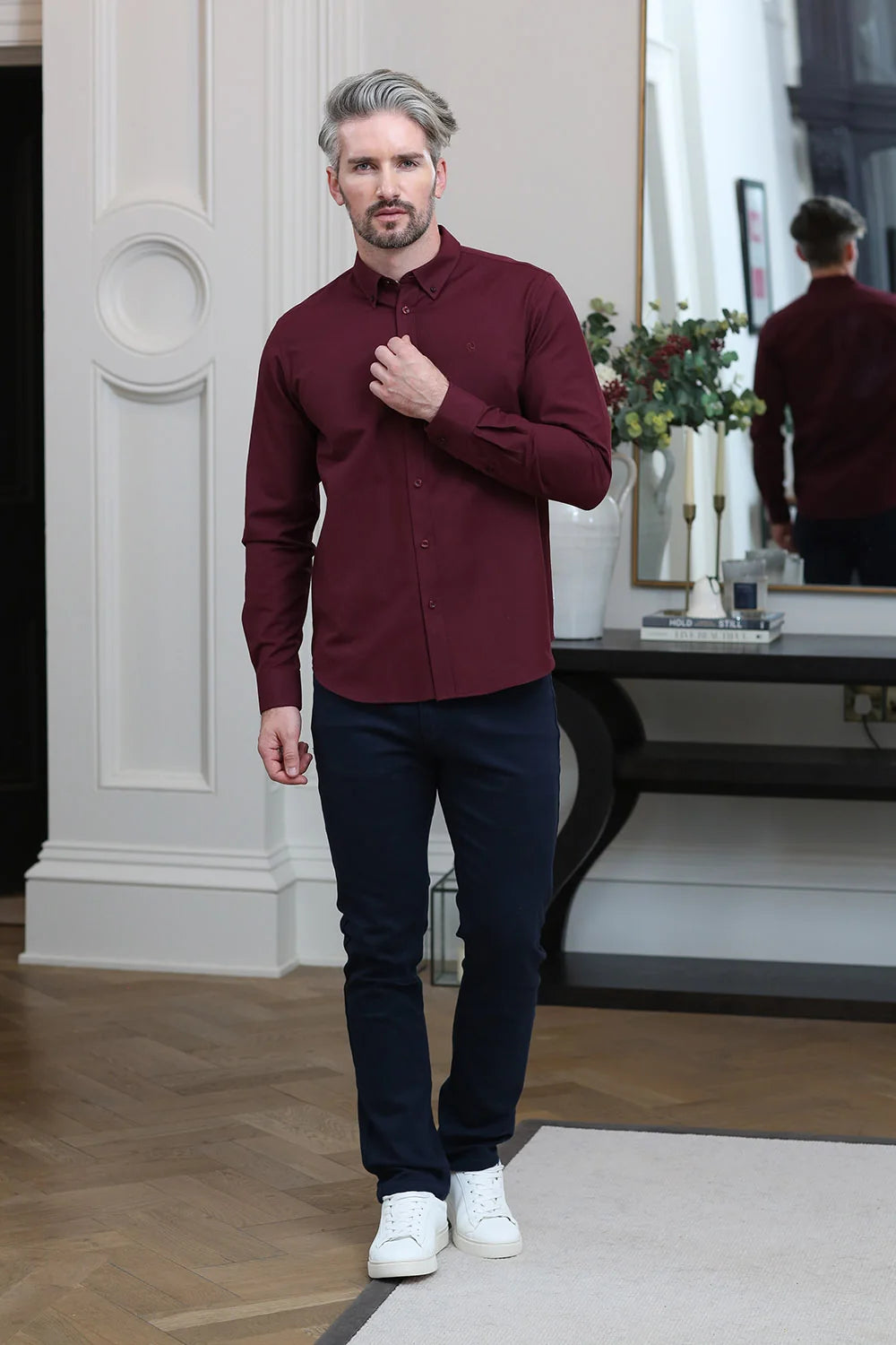 Kenrow Fritz Shirt Maroon